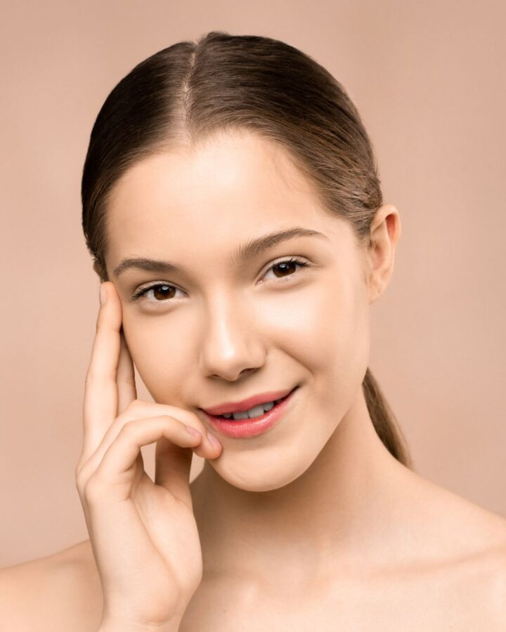 Rostro de piel sana — mesoterapia médica